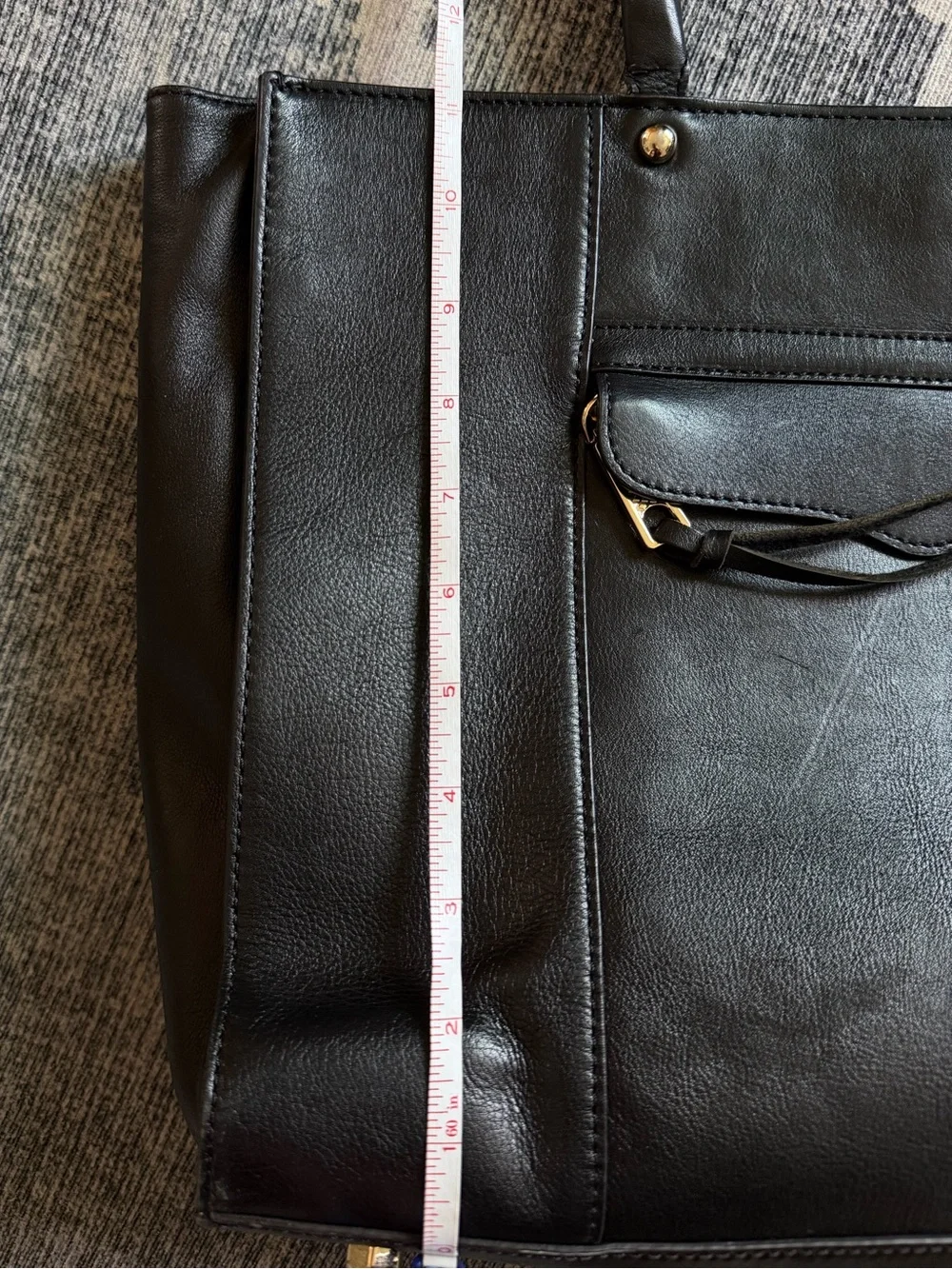 Rebecca Minkoff leather tote/laptop bag